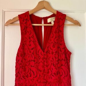 Moulinette Soeurs Red Jumpsuit